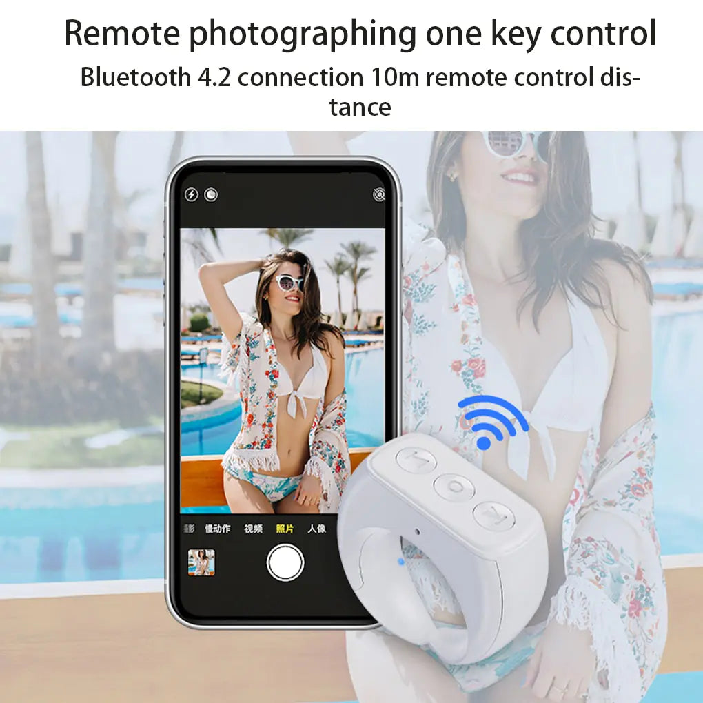 Anillo de control remoto para selfies móviles