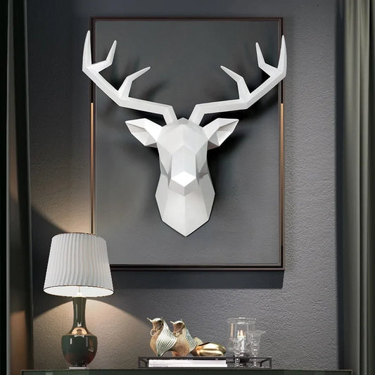 Deer Head Wall Sculpture